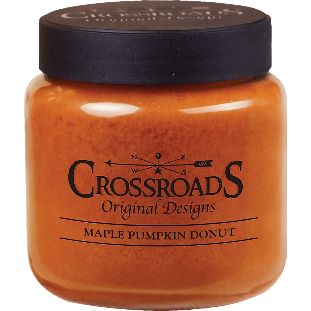 Superior Crossroads Designs 16 Oz. Jar Candle Maple Pumpkin Donut Expertly Made