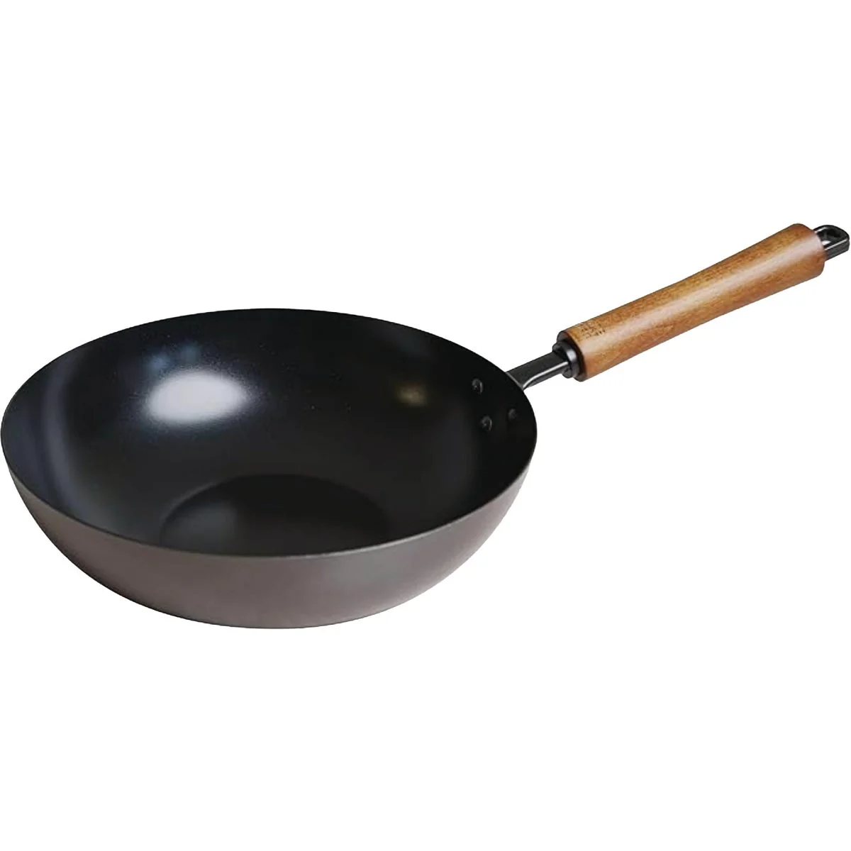 Authentic Joyce Chen Classic Series 9-1 2 In. Carbon Steel Ceramic Coated Nonstick Stir Fry Pan Professional