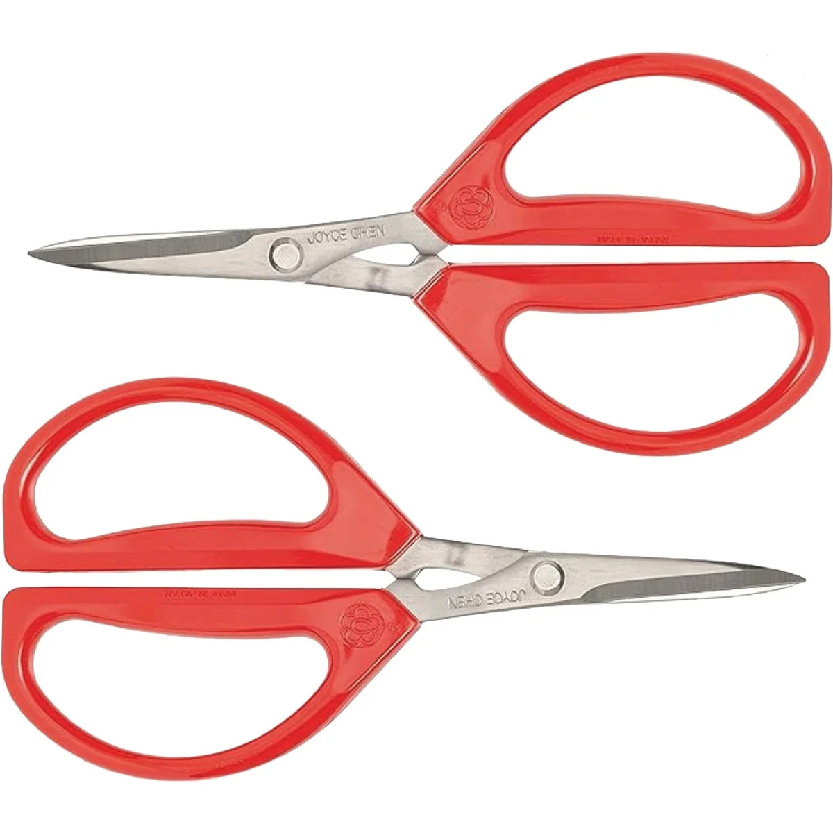 Traditional Joyce Chen Unlimited 6 In. Kitchen Scissors with Red Handles 2-Pack Fast
