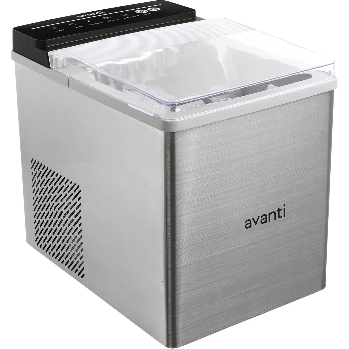 Breathable Avanti 33 Lb. Stainless Steel Portable Countertop Bullet Ice Maker Innovative