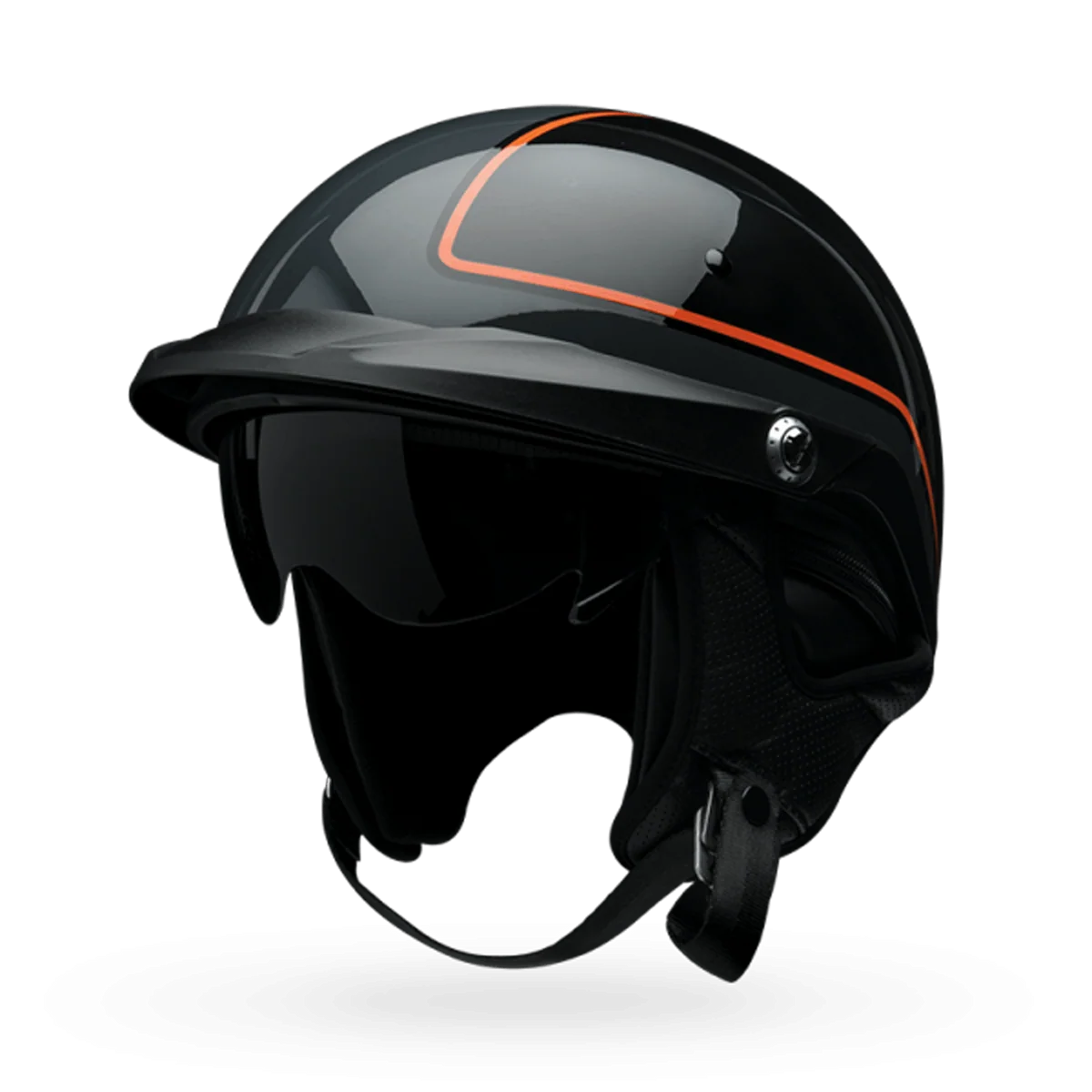 Sophisticated Bell Pit Boss Open Face Helmet Traditional