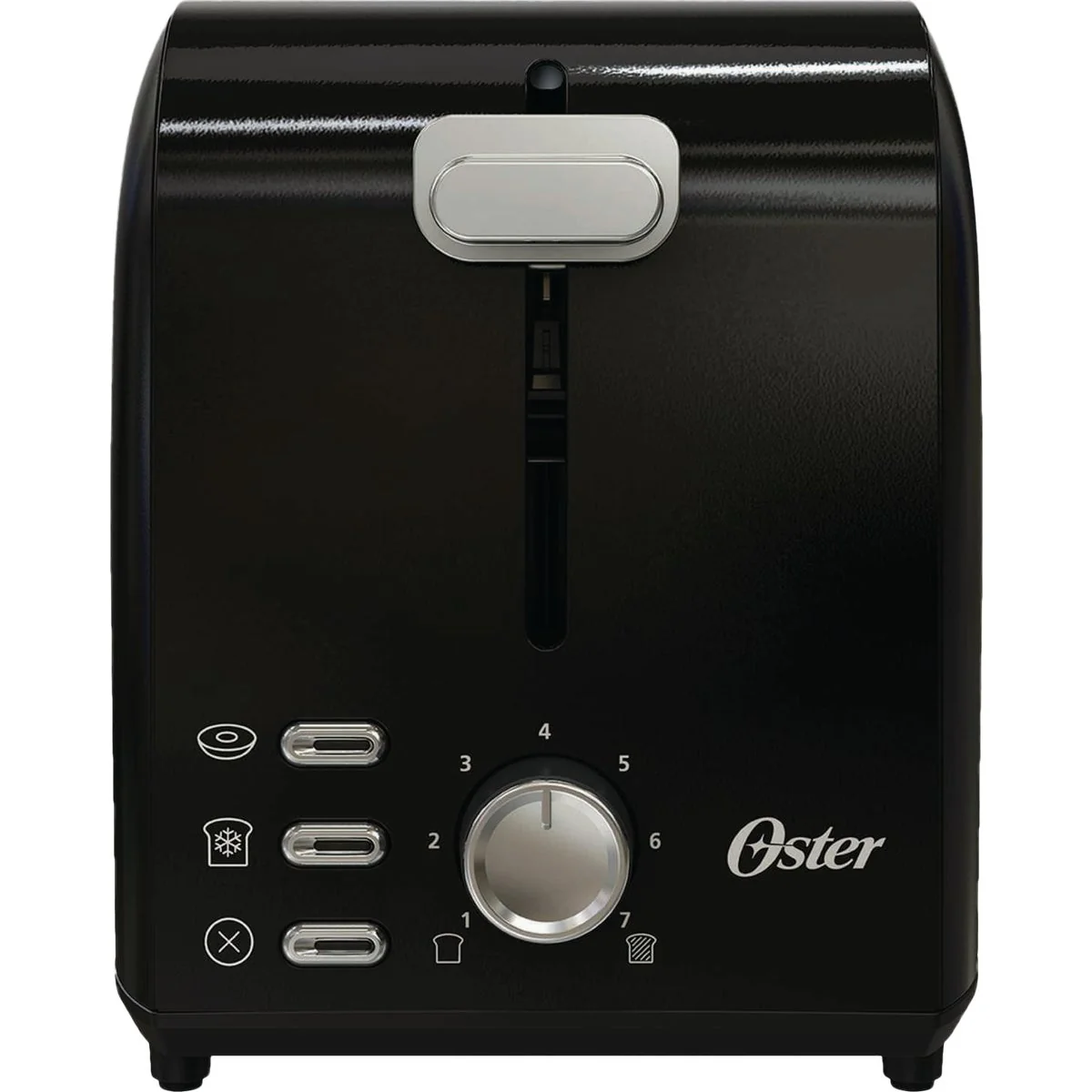 Selected Oster Black Stainless Steel 2-Slice Toaster with Extra Wide Slots Prestigious