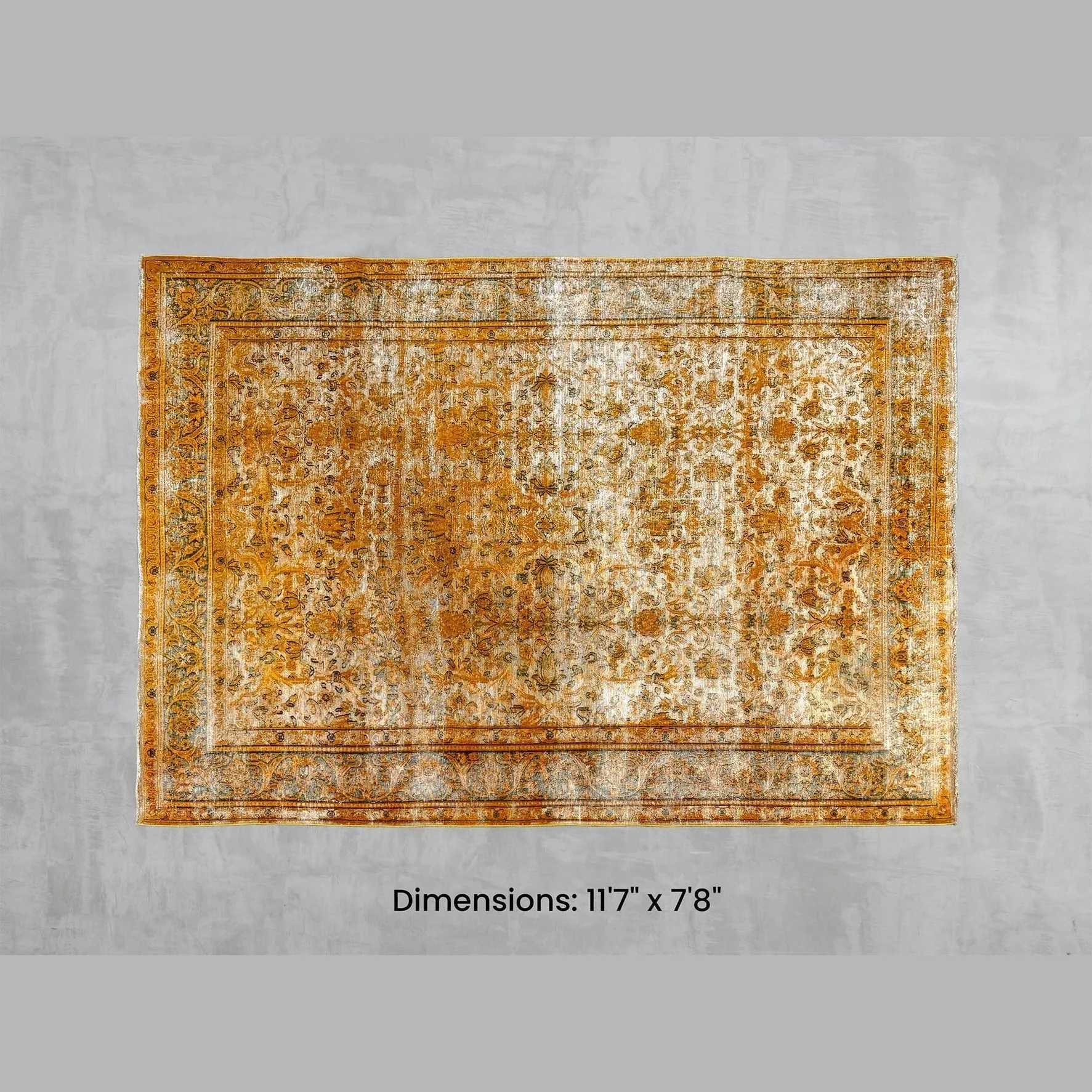 Fashionable Namaste Rug – Yellow 11’7 x 7’8 Fine Crafted
