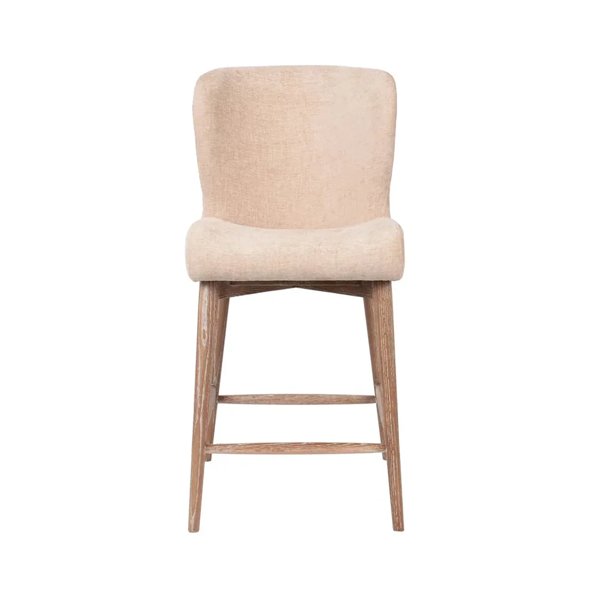 Sustainable Uffizi Counter Stool – Champagne Chenille Exceptional