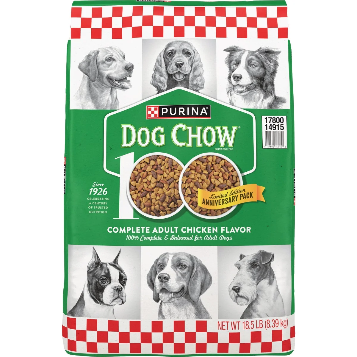 Functional Purina Dog Chow 18.5 Lb. Chicken Flavor Complete Adult Dry Dog Food Expertly Made