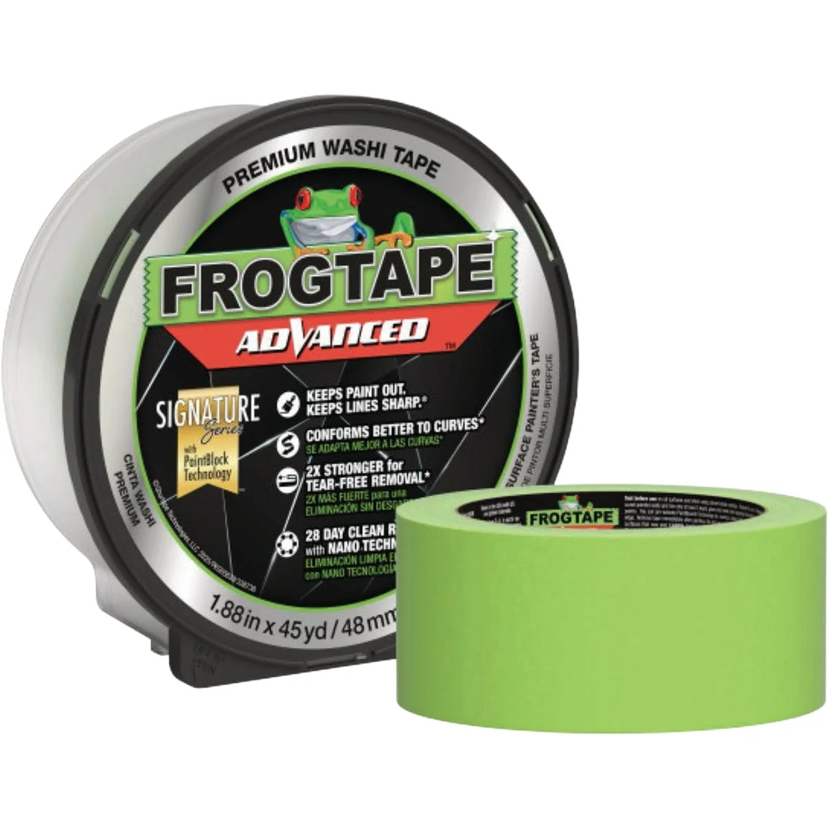 High-End FrogTape 1.88 In. x 45 Yd. Advanced Painter’s Tape Safe