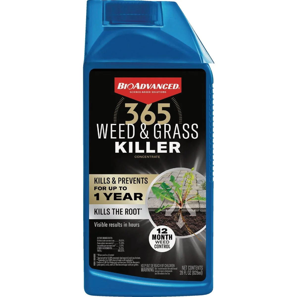 Carefully Designed BioAdvanced 365 28 Oz. Concentrate Weed Grass Killer Smooth