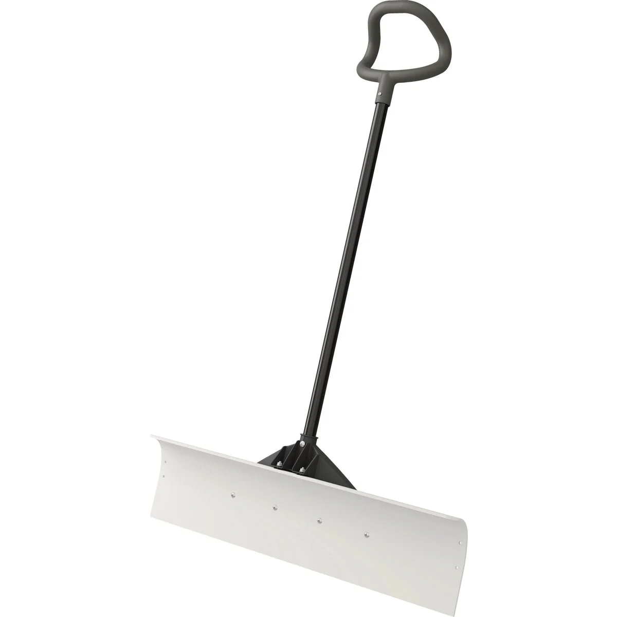 Consistent Suncast 36 In. Ultra High Molecular Weight Steel Resin Snow Pusher Lightweight
