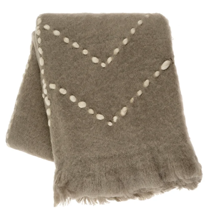 Fast Kristiansand Wool Blend Throw Proven