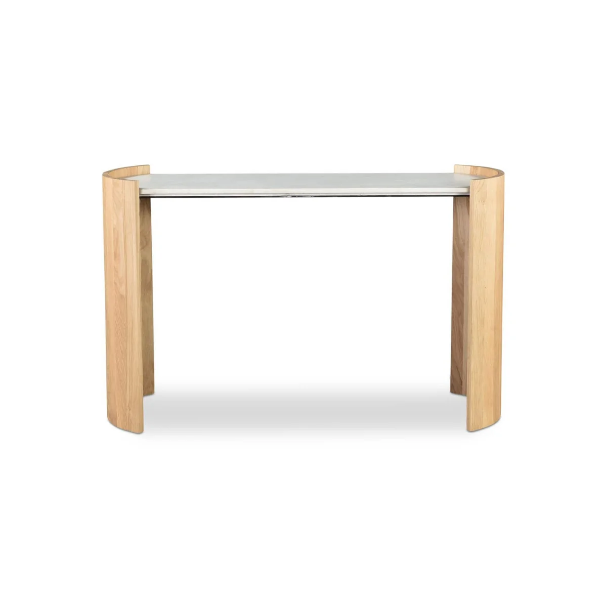 Detailed Dala Console Table White Consistent