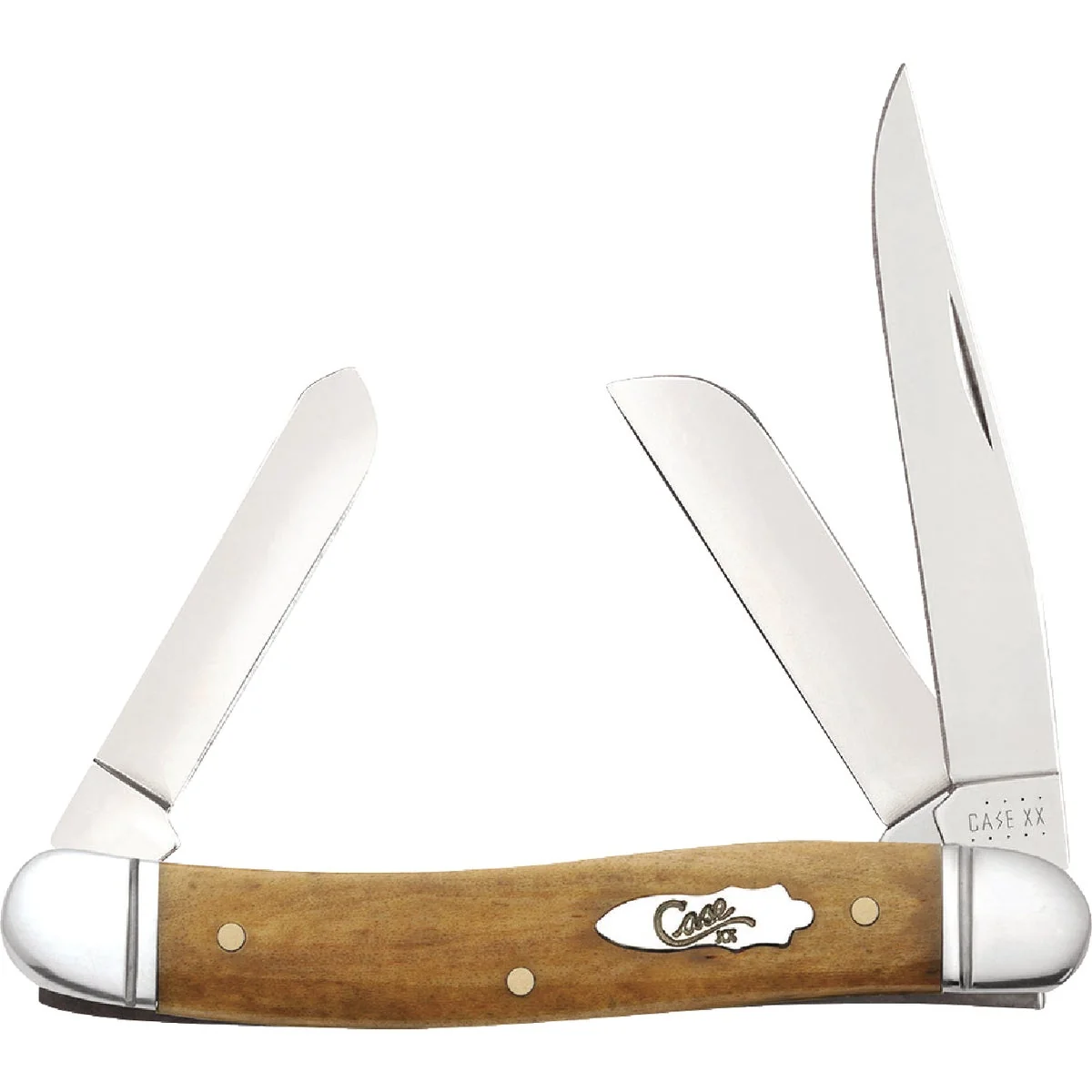 Elite Case Stockman 2.57 In. Antique Bone Smooth Medium Pocket Knife Convenient