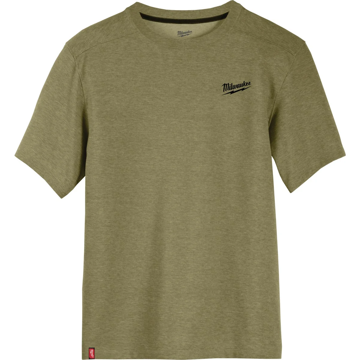 Fine Crafted Milwaukee FLEX Men’s 2XL Green Short Sleeve Hybrid T-Shirt User-Friendly
