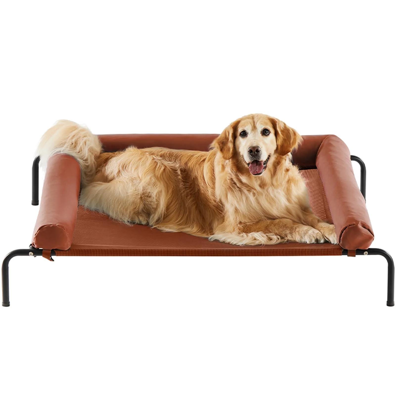 Smart RRPETHOME Large d Cooling Dog Bed — Chew-Proof Raised Outdoor Pet Cot Up to 95 lbs Trusted