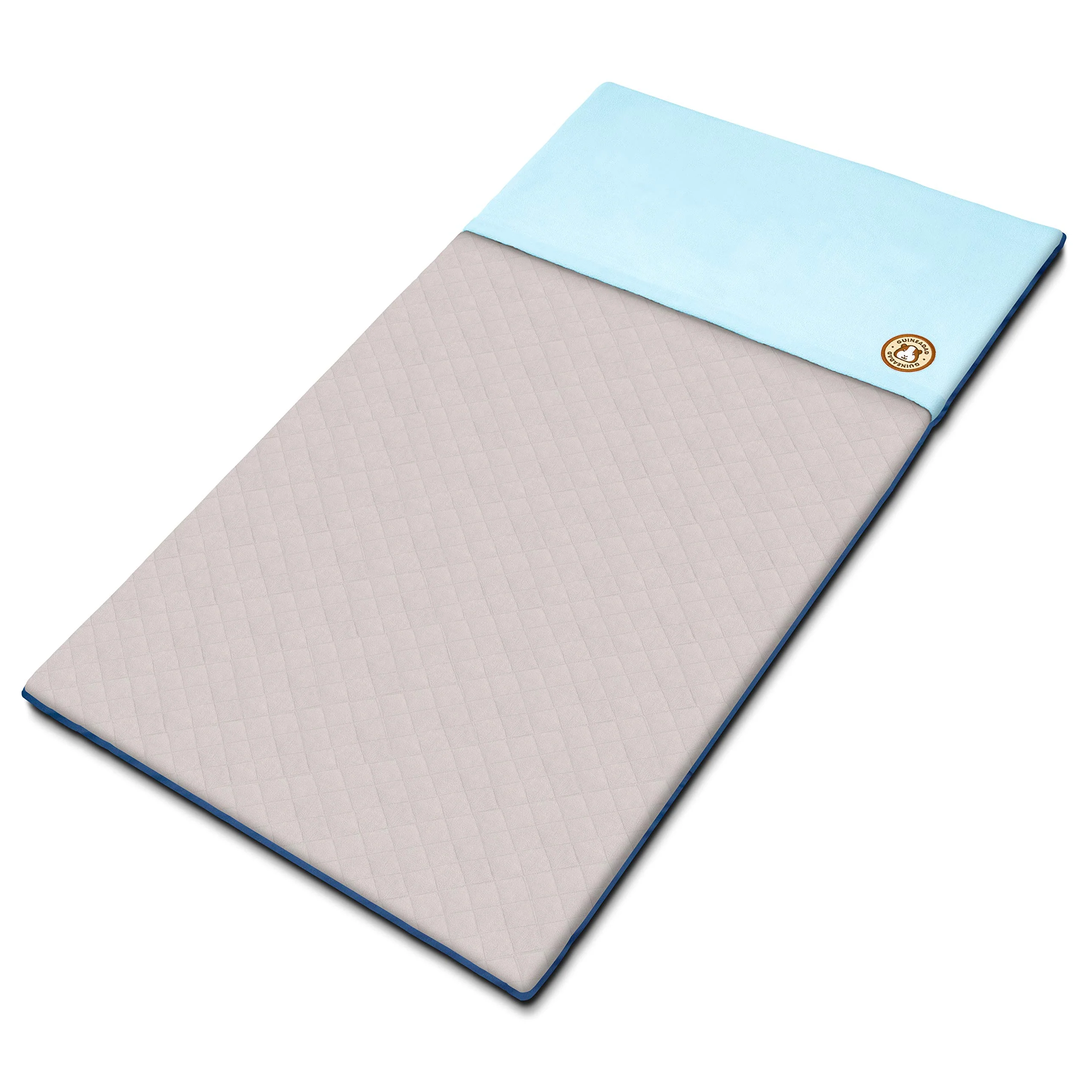 Contemporary GuineaDad Reusable Cage Liner – Blue Fleece with Burrowing Pocket Bamboo Core Waterproof Bottom C C 2×4 Top-Quality