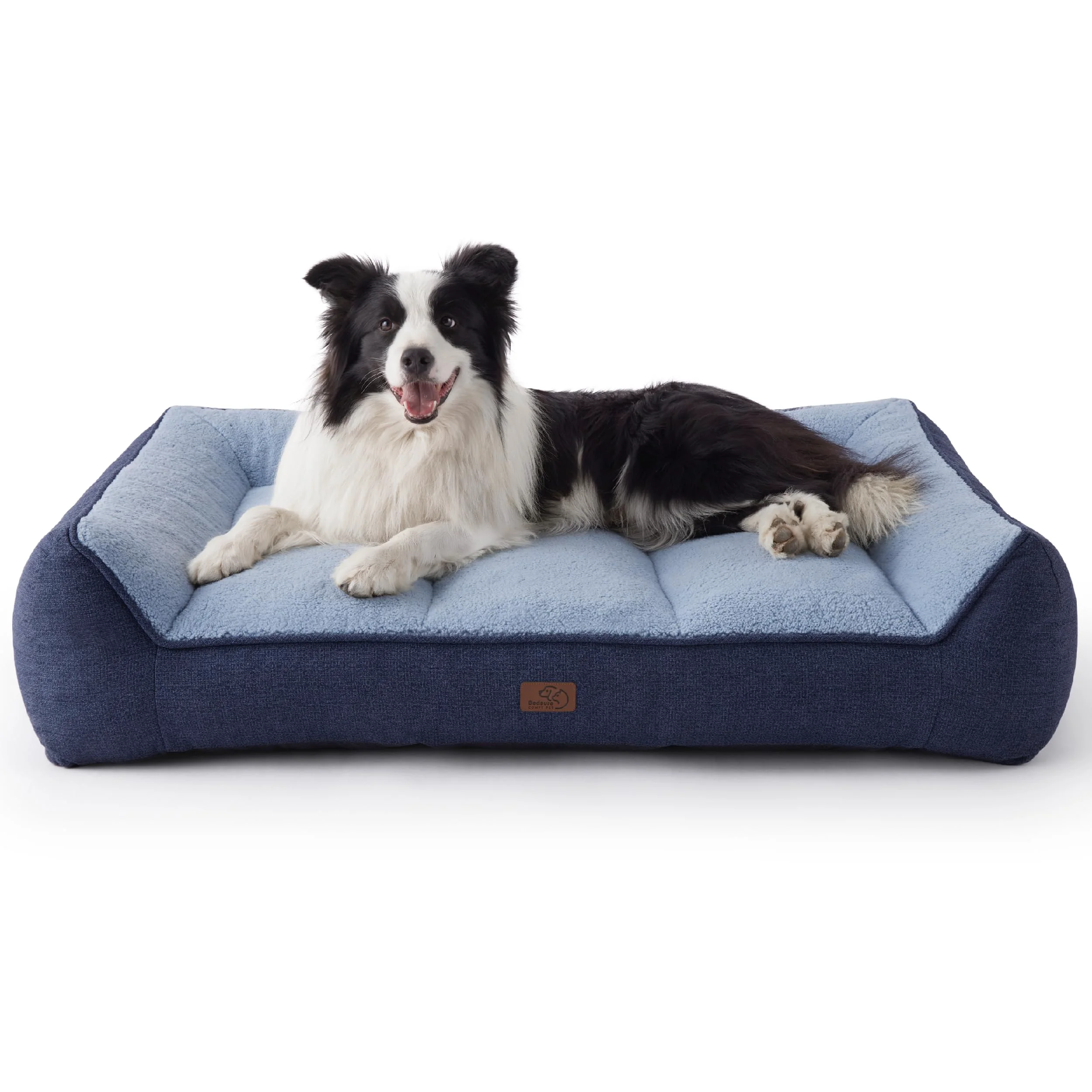 Proven Bedsure Orthopedic Dog Bed for Large Dogs — Extra Thick Waterproof Plush Sherpa Verified