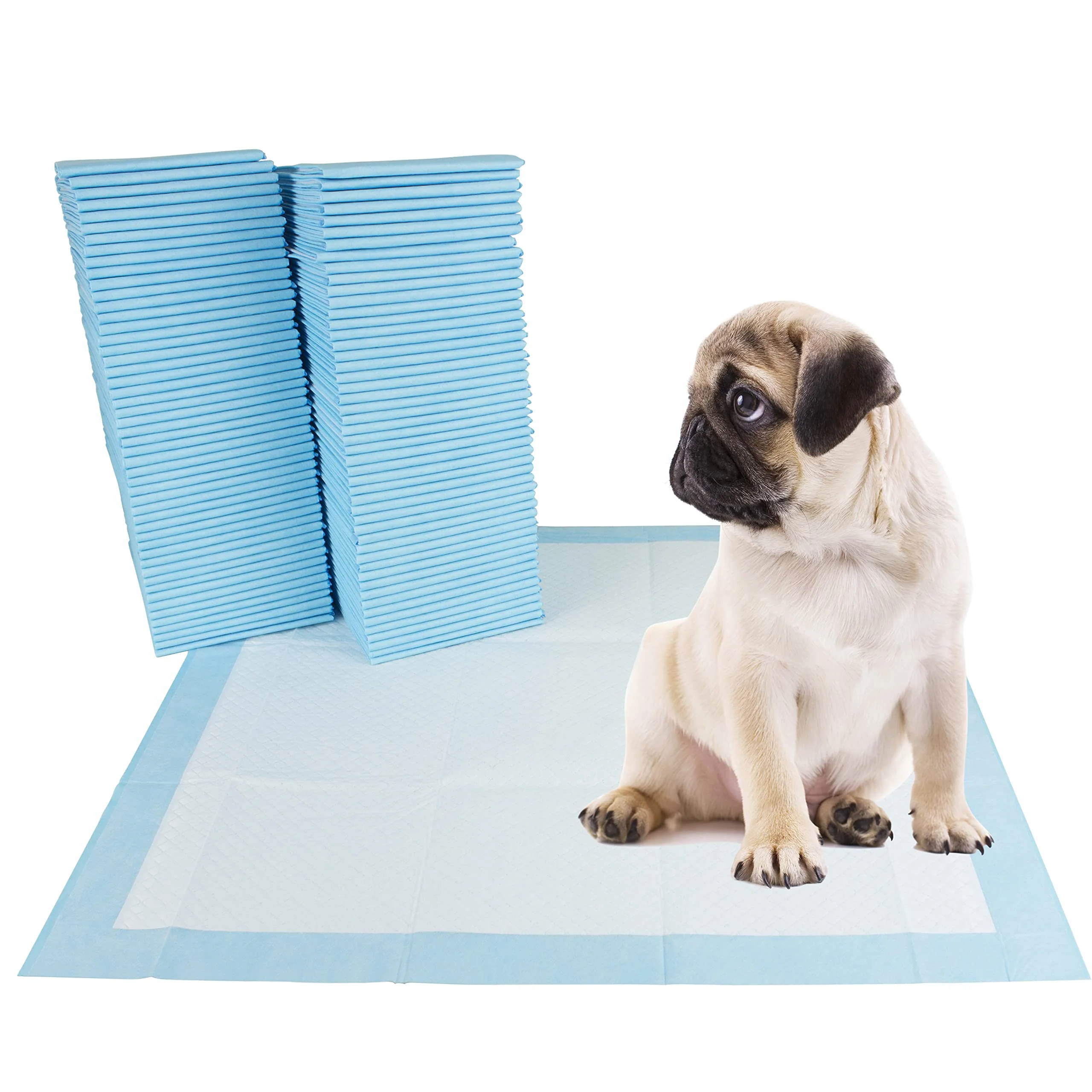 Effective BV Puppy Pads XL 320 Count 28×34 – Leak-Proof 6-Layer Dog Pads Trusted