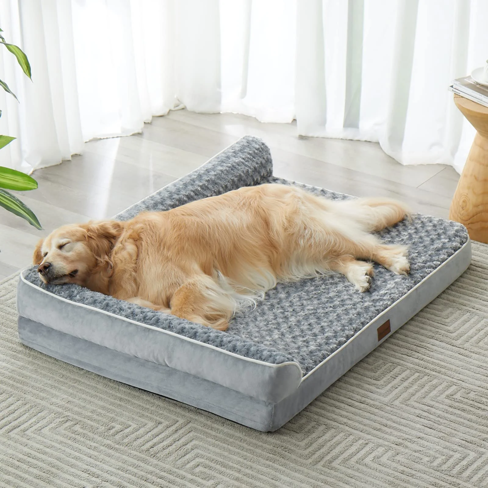 Soft BFPETHOME Orthopedic Dog Bed for Extra Large Dogs – Waterproof XXL Sofa Bed Powerful