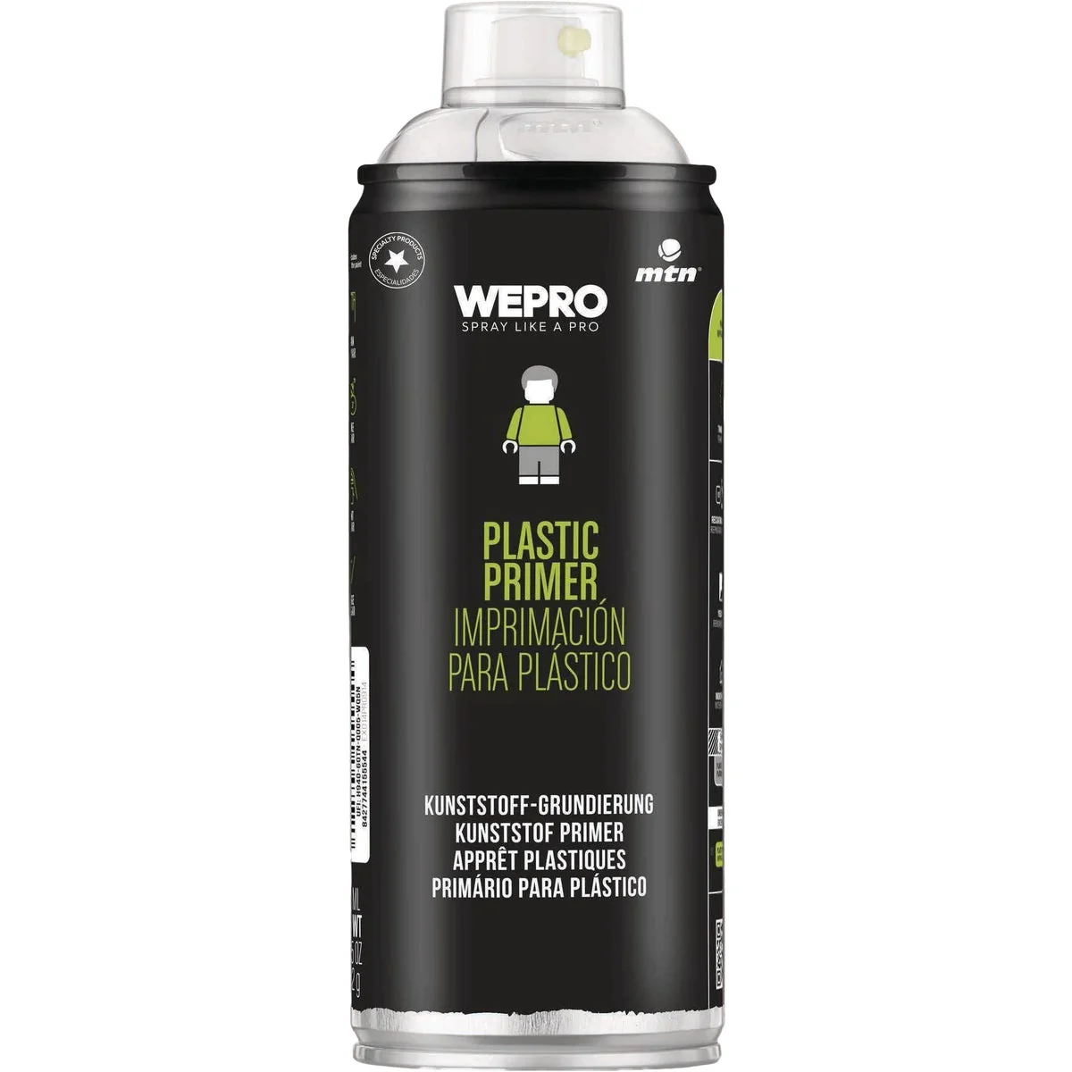 Versatile MTN PRO 400ml Plastic Spray Primer Convenient