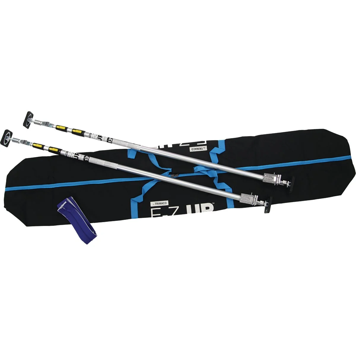 Fine Trimaco EZ-Up Heavy Duty Dust Containment Pole Kit With 2 12 Ft. Heavy Duty Poles Pole Bag and 1 Zipper Breathable