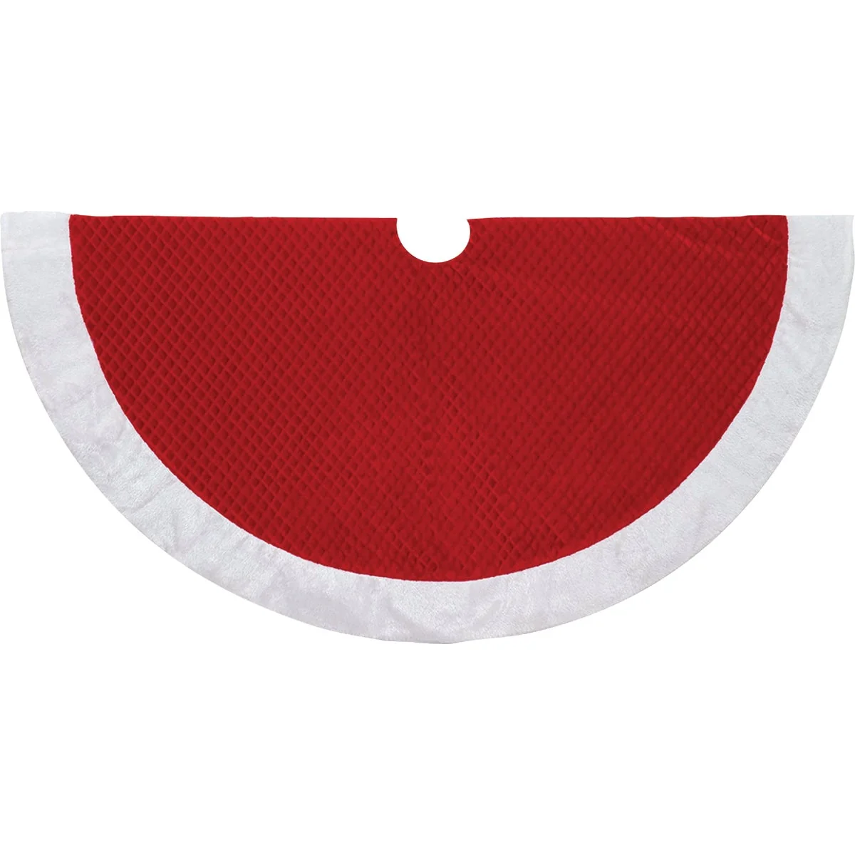 Efficient Kurt Adlder 50 In. Fur Border Tree Skirt Versatile