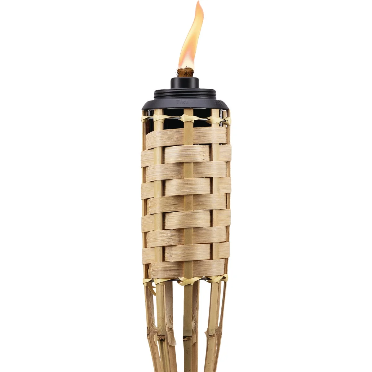 Flexible TIKI 57 In. Weather Resistant Coated Bamboo Torch Environmentally Friendly
