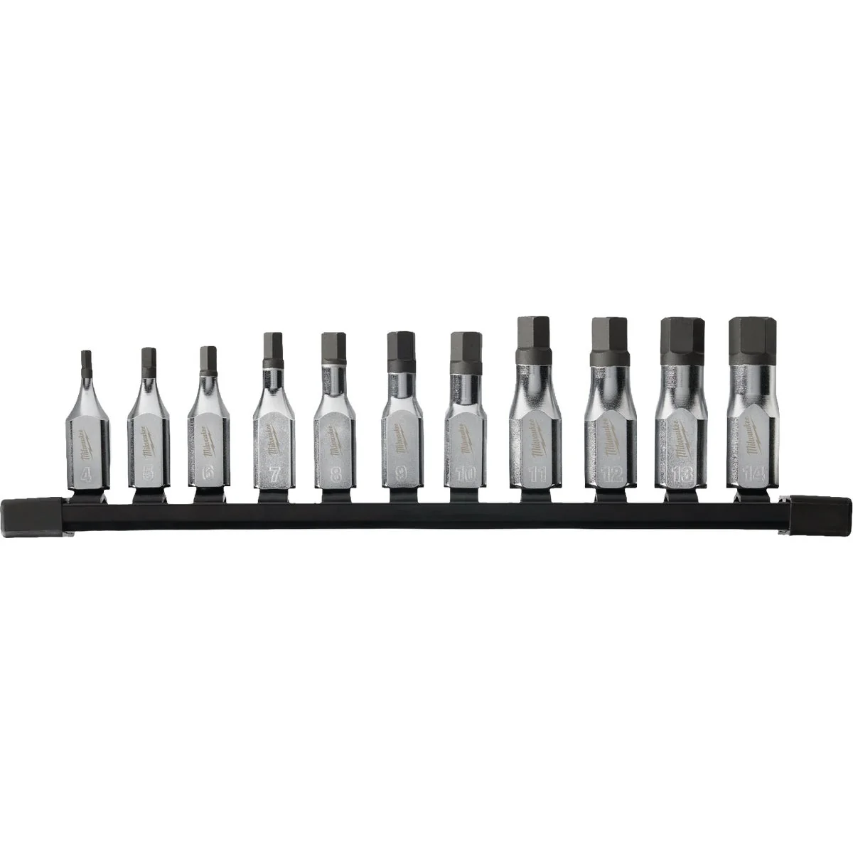 Convenient Milwaukee Metric 3 8 In. Drive Hex Bit Socket Set 11-Piece Outstanding