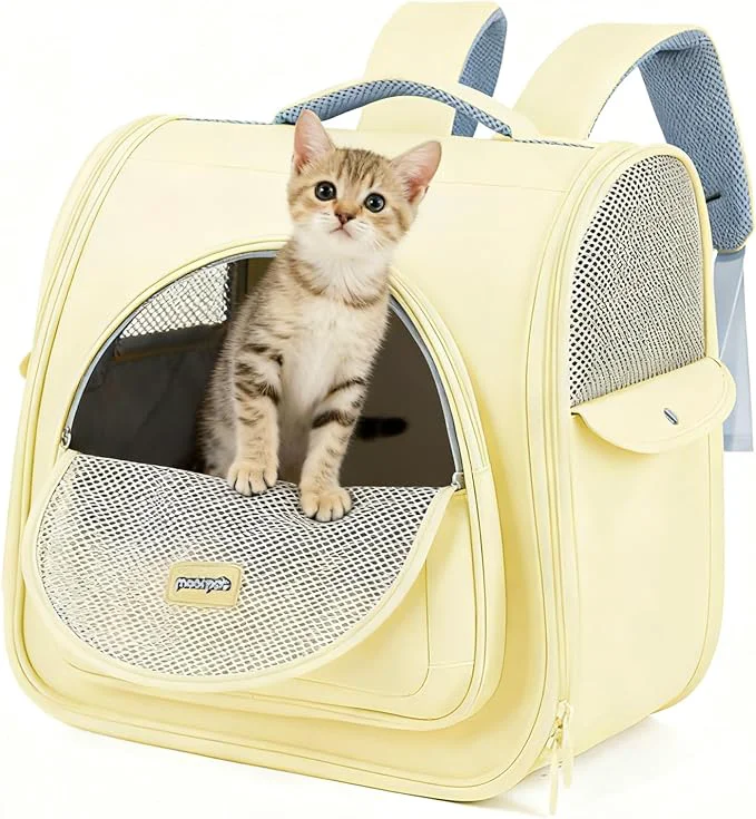 Elite Cat Carrier Backpack Large Space Animal Carrier Backpacks Luxury