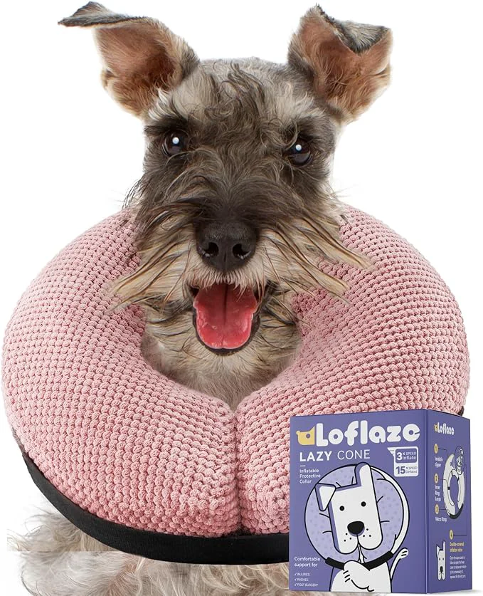 Secure Soft Inflatable Dog Cone Collar High-End