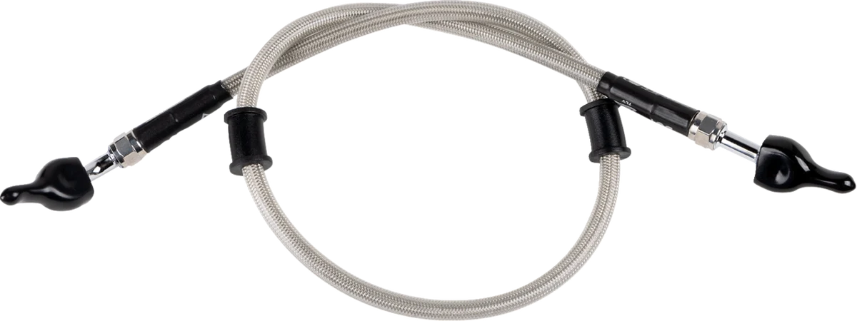 Green MOOSE RACING Brake Line – Stainless Steel H01-1-015 P Secure