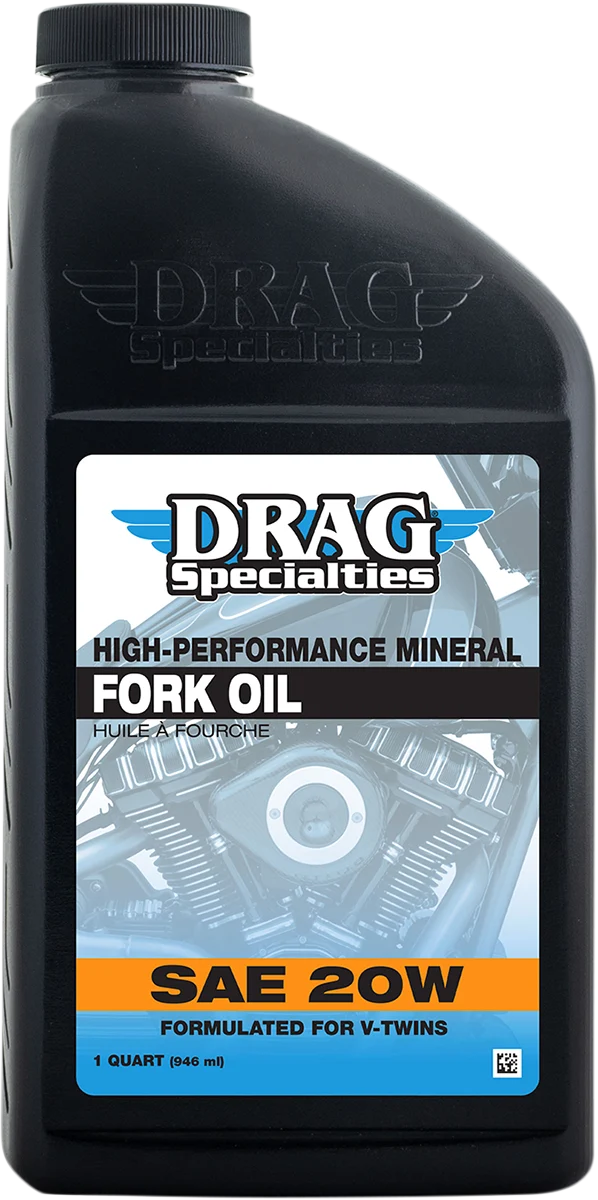 High-Grade DRAG SPECIALTIES OIL Fork Oil – 20W Heavy – 1 U.S. quart 198933 Genuine