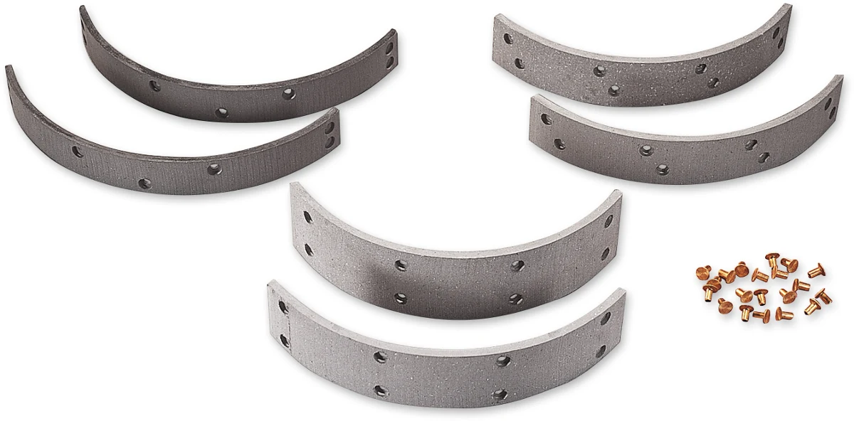 Fine DRAG SPECIALTIES Front Brake Linings and Rivets 06-0121SCP-SC7 Efficient