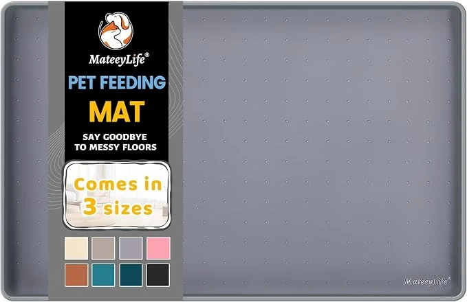 Modern MateeyLife Silicone Cat Dog Food Mat Consistent