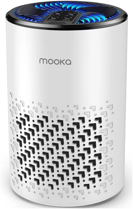 Casual Air Purifiers for Bedroom Home MOOKA HEPA Air Purifier for Home Pets Easy-to-Use