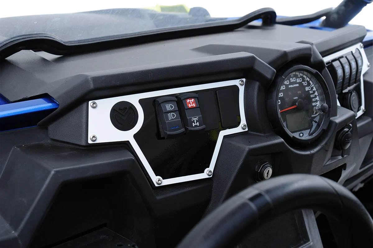 Durable MOOSE UTILITY Dash Plate – Large – Left – White 100-4361-PU Long-Lasting