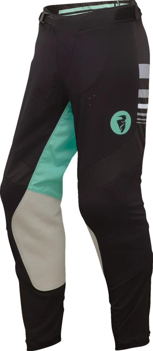 Official THOR Women’s Prime Blaze Pants – Black Mint – 7 8 2902-0352 Minimalist