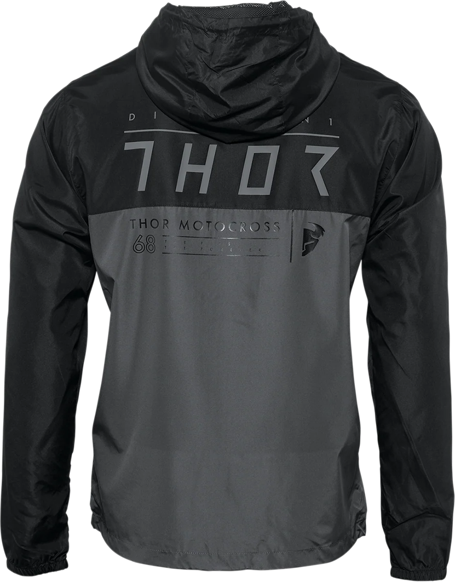 Classic THOR Division Windbreaker – Black Charcoal – Small 3001-1290 Specialty