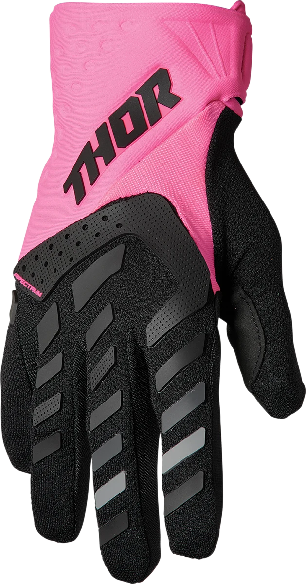 Long-Lasting THOR Women’s Spectrum Gloves – Fluo Pink Black – Small 3331-0207 Classic