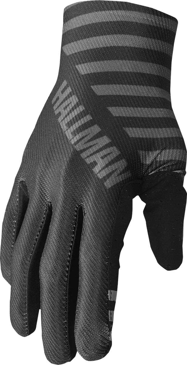 Breathable THOR Mainstay Gloves – Slice – Charcoal Black – Medium 3330-7299 Soft