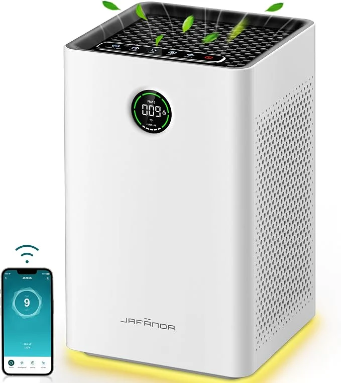 Functional Jafända Air Purifiers for Home Large Room Smart WiFi and Alexa Control Effective