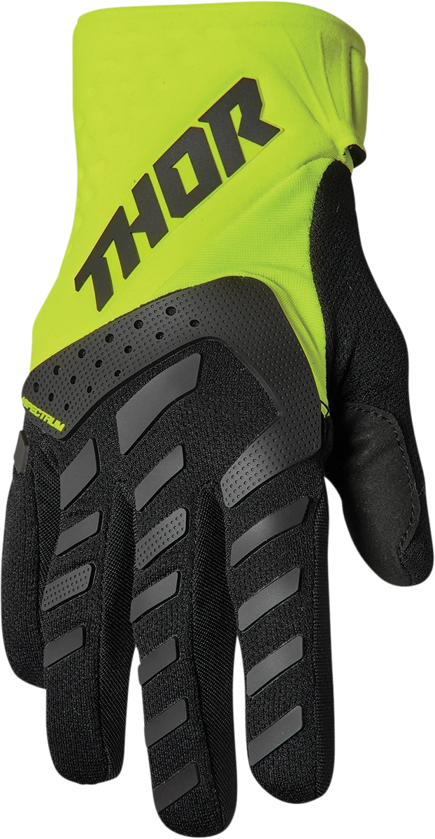 User-Friendly THOR Youth Spectrum Gloves – Black Acid – Large 3332-1621 Trendy