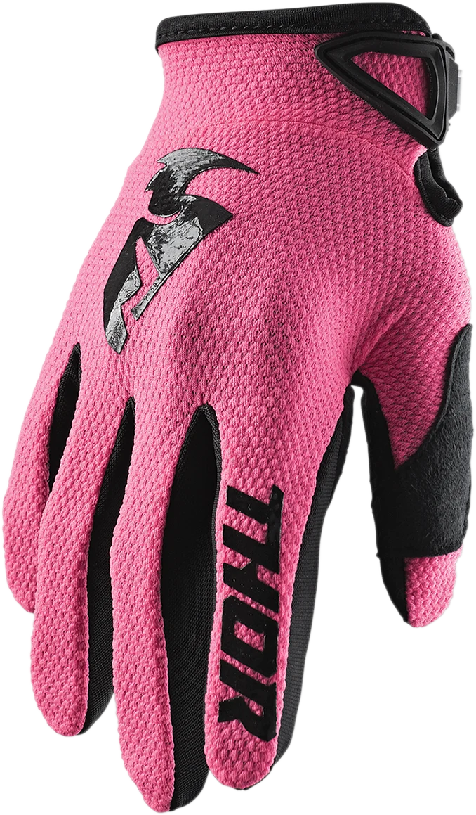 Comfortable THOR Women’s Sector Gloves – Pink Black – Large 3331-0189 Prestigious