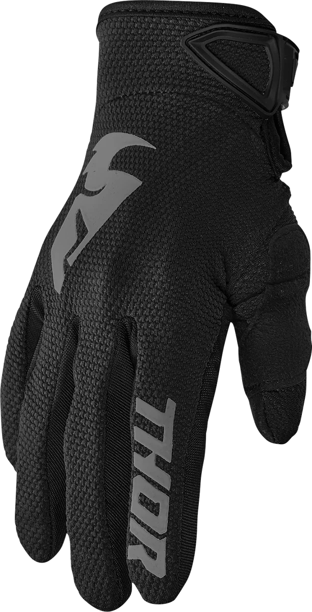 Stylish THOR Sector Gloves – Black Gray – Small 3330-7250 Fine Crafted