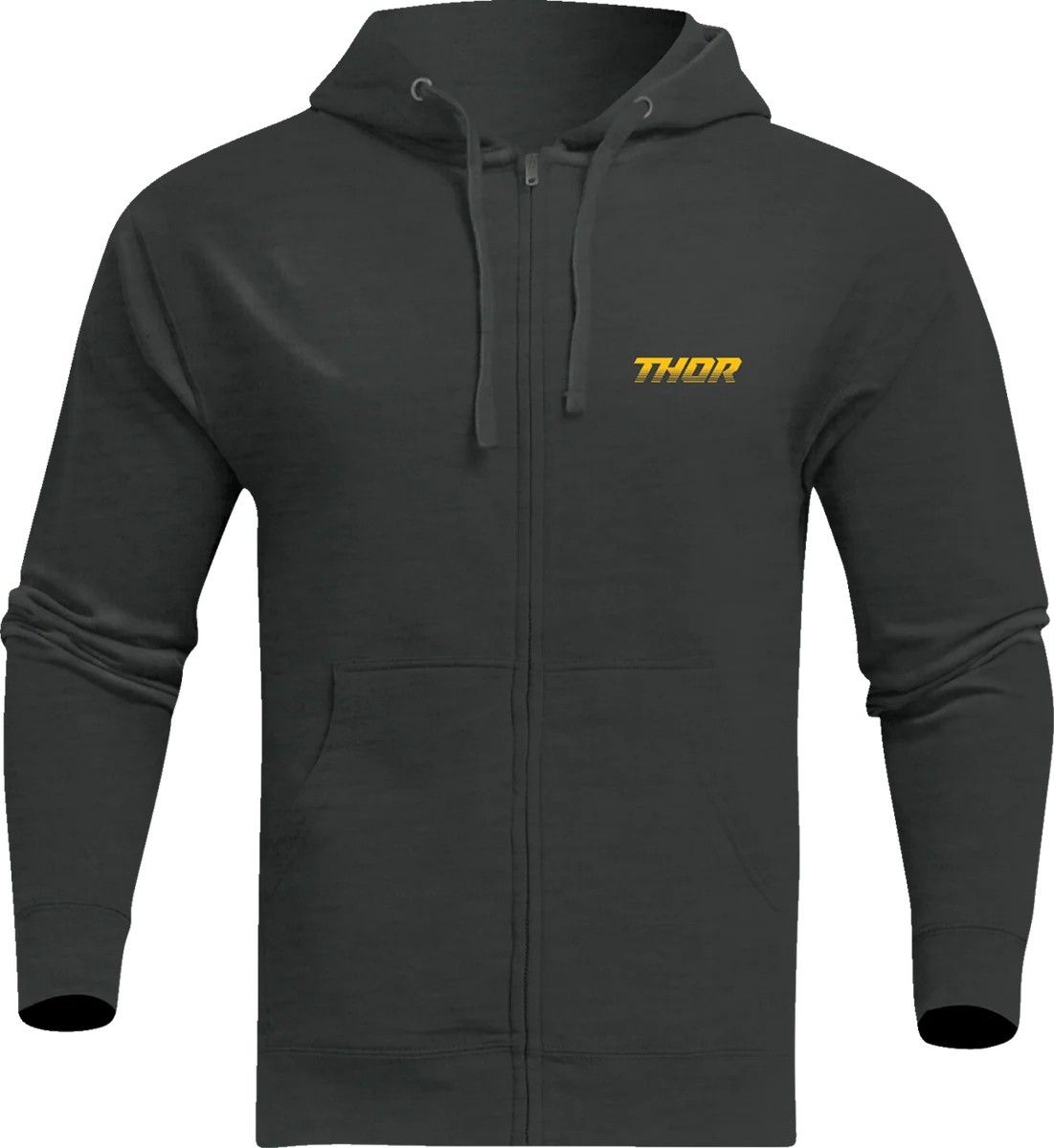 Official THOR Formula Zip-Up Fleece Sweatshirt – Heather Charcoal – Medium 3050-6669 Classic