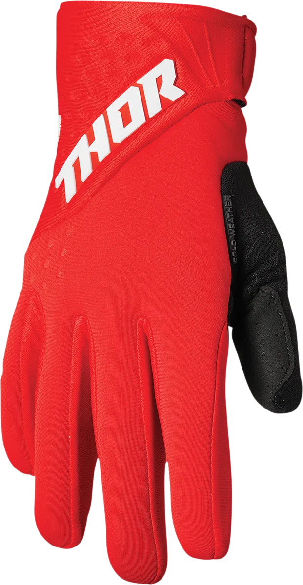 Reliable THOR Spectrum Cold Weather Gloves – Red White – XS 3330-6758 Fine Crafted
