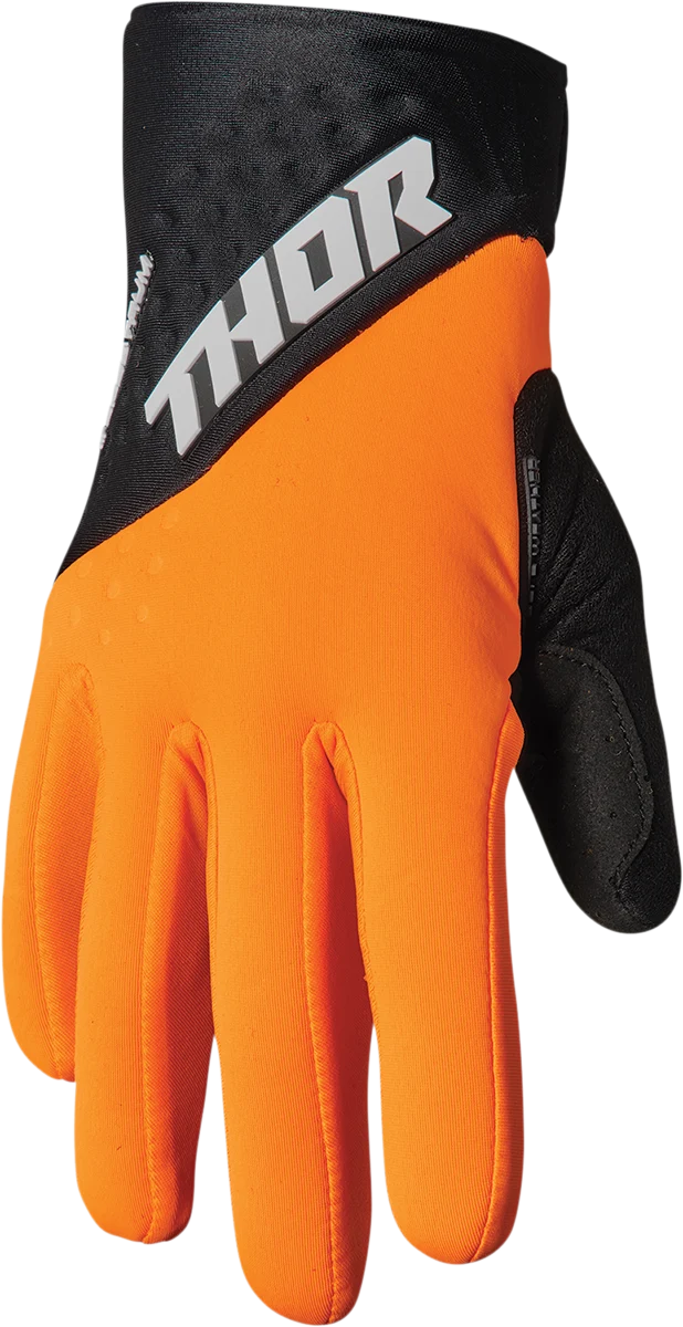 Authentic THOR Spectrum Cold Weather Gloves – Orange Black – Large 3330-6749 Verified