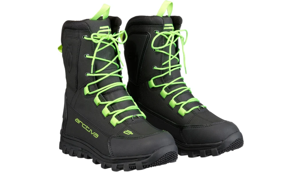 Eco-Friendly ARCTIVA Advance Boots – Black Hi-Viz – Size 14 3420-0654 Superior