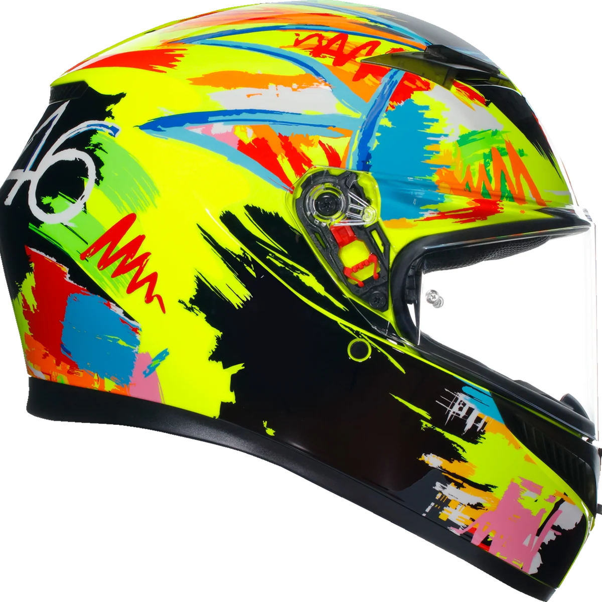 Official AGV K3 Helmet – Rossi Winter Test 2019 – Medium 2118381004003M Consistent