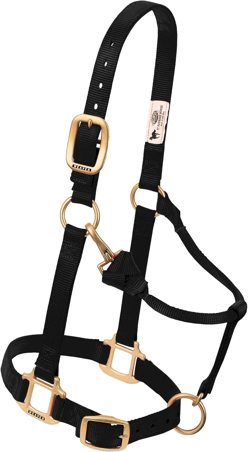 Superior Weaver Leather Adjustable Nylon Horse Halter Classic