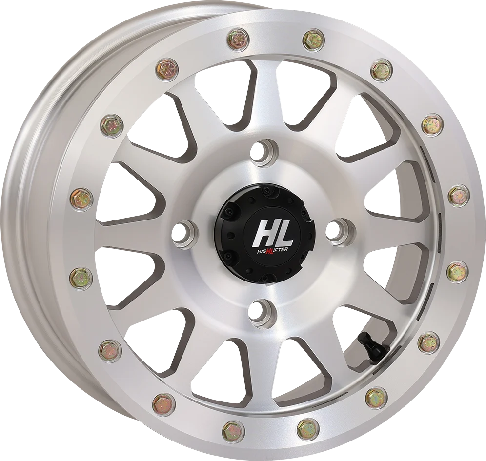 Advanced HIGH LIFTER Wheel – HLA1 Beadlock – Front Rear – Machined – 14×7 – 4 156 – 5 2 40 mm 14HLA1-1756 Enhanced