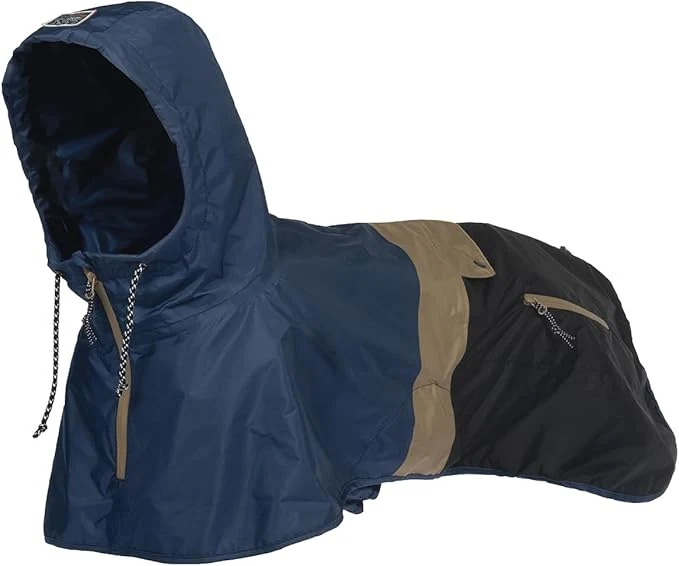Minimalist Dog Raincoat with Hood for Medium and Large Dogs – Heavy Rain Resistant Rain Coat for Dogs with 6000mmH2O Waterproof Rating Lightweight and Adjustable Waterproof Dog Coat 40 XXS About ThisOverview Practical